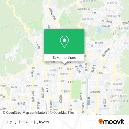 Family Mart map