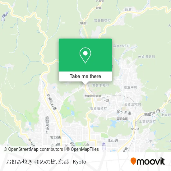 お好み焼き ゆめの樹 map