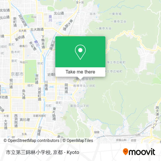市立第三錦林小学校 map