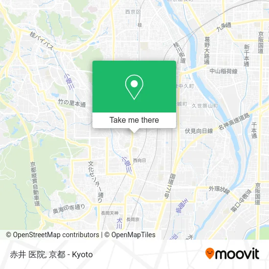 赤井 医院 map