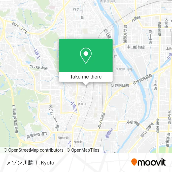 メゾン川勝Ⅱ map