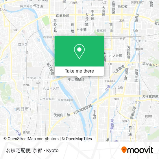 名鉄宅配便 map