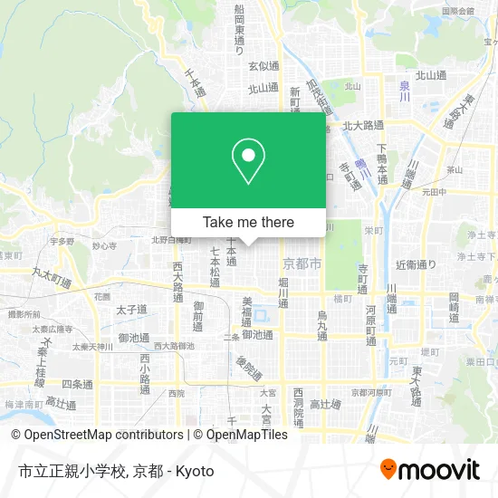 市立正親小学校 map