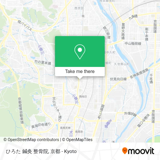 ひろた 鍼灸 整骨院 map