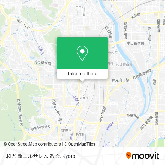 Wako New Jerusalem Church map