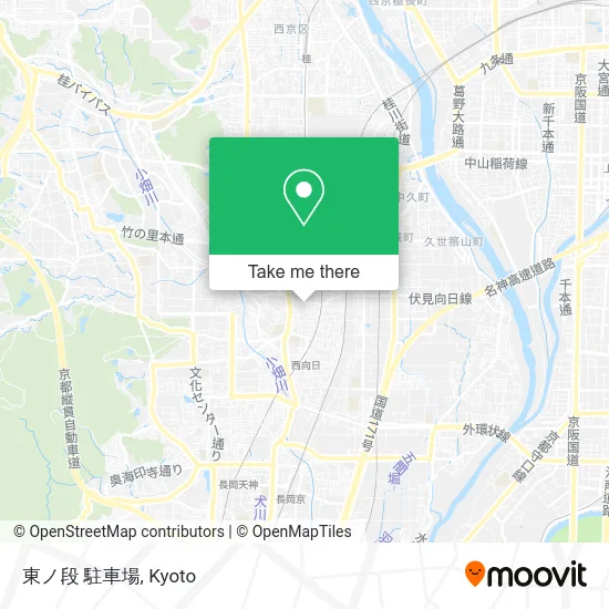 Higashi no Dan Parking Lot map