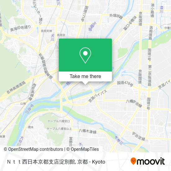 Ｎｔｔ西日本京都支店淀別館 map