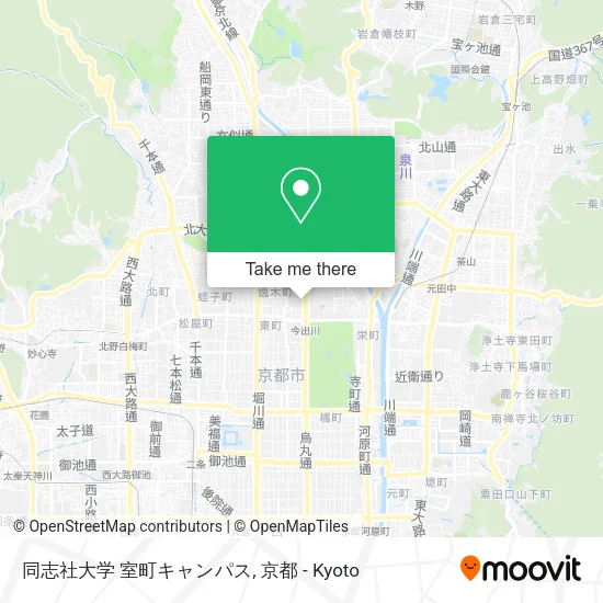 同志社大学 室町キャンパス map