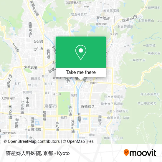 森産婦人科医院 map