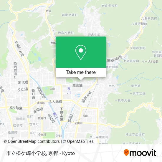 市立松ケ崎小学校 map