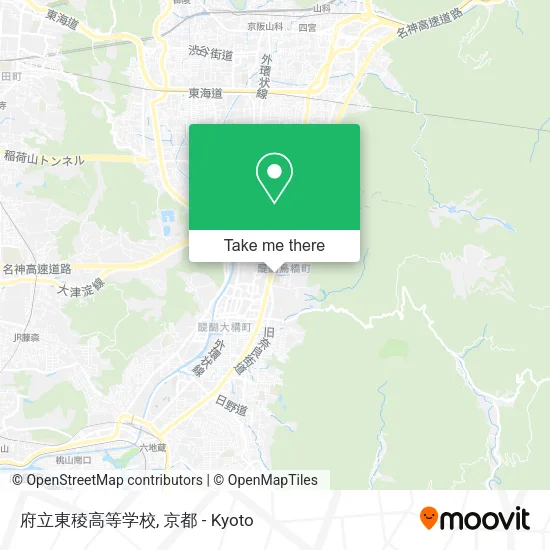 府立東稜高等学校 map