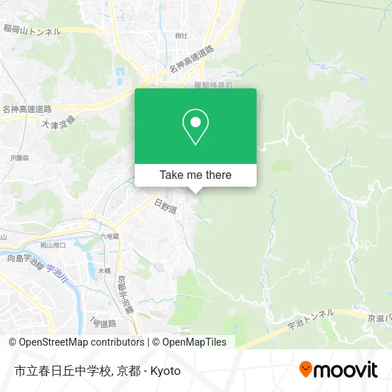 市立春日丘中学校 map