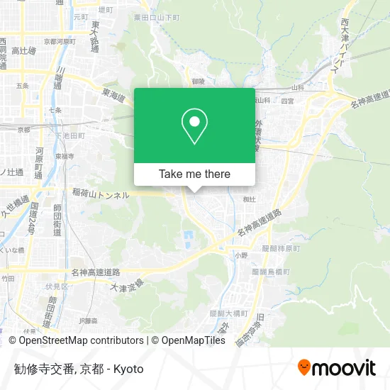 Kanshuji Police Box map