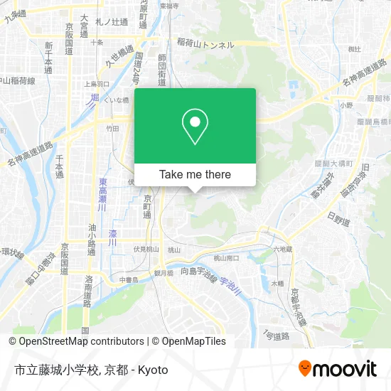 市立藤城小学校 map
