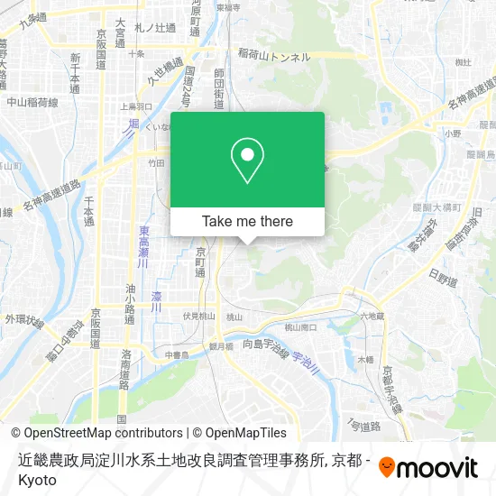 近畿農政局淀川水系土地改良調査管理事務所 map