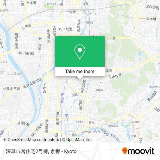 深草市営住宅2号棟 map