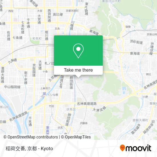 稲荷交番 map