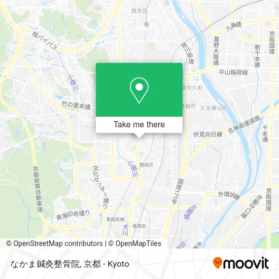 なかま鍼灸整骨院 map