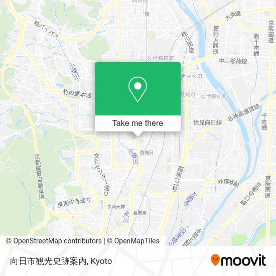 Muko City Tourism Historic Site Guide map