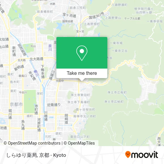 しらゆり薬局 map