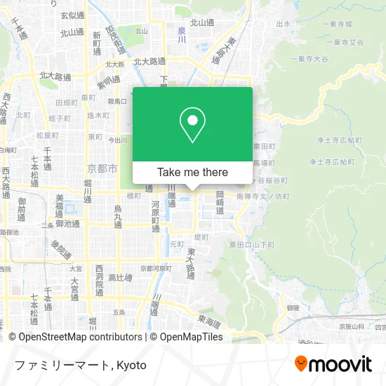 Family Mart map