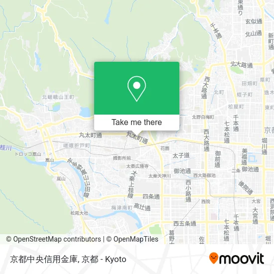 京都中央信用金庫 map