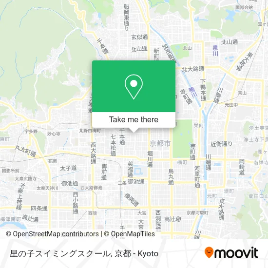 星の子スイミングスクール map