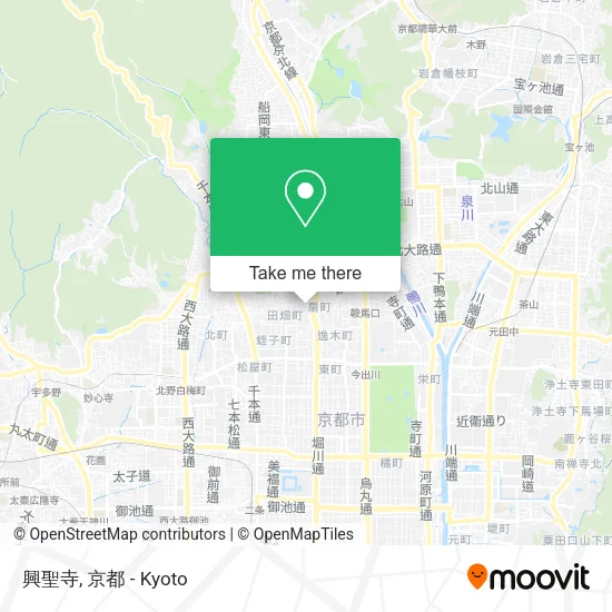 興聖寺 map