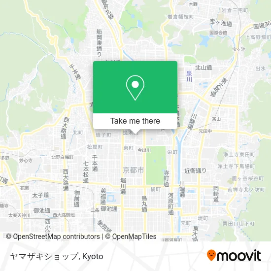 ヤマザキショップ map