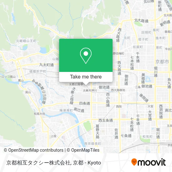 京都相互タクシー株式会社 map