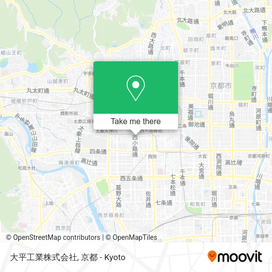 大平工業株式会社 map