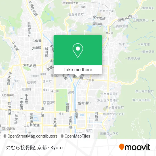 のむら接骨院 map