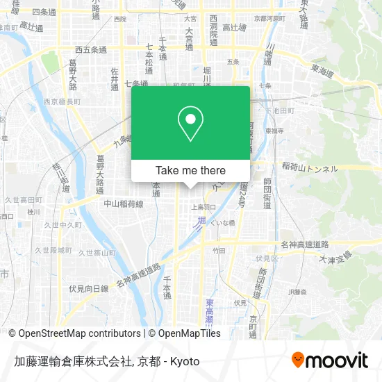 加藤運輸倉庫株式会社 map