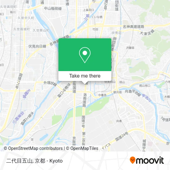 二代目五山 map