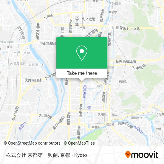 株式会社 京都第一興商 map