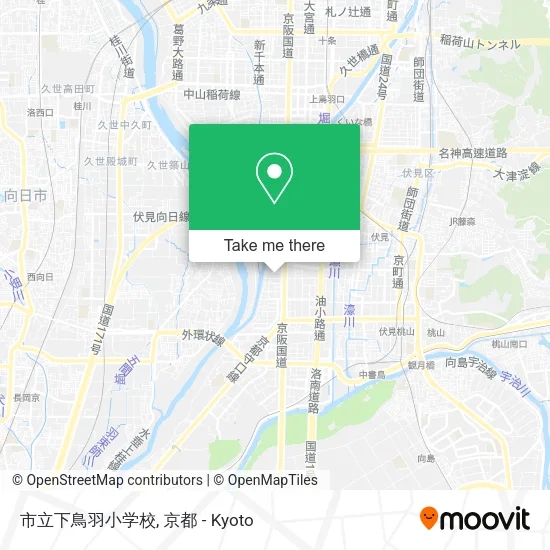 Municipal Shimotoba Elementary School map