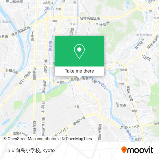 市立向島小学校 map