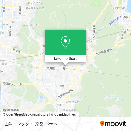 山科コンタクト map