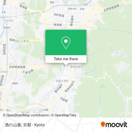 酒の山秦 map