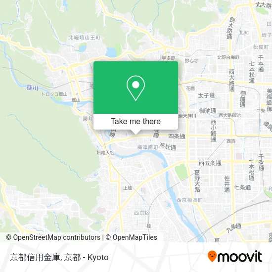 京都信用金庫 map