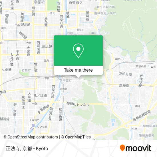 正法寺 map