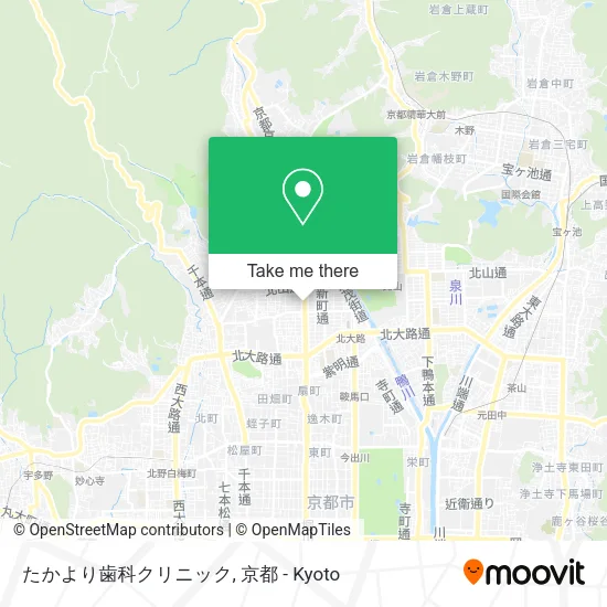 Takayori Dental Clinic map