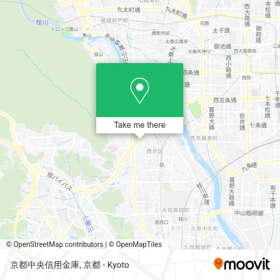 京都中央信用金庫 map
