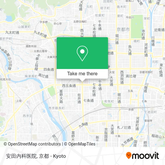 安田内科医院 map