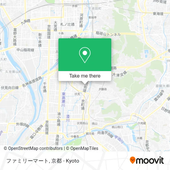 Family Mart map