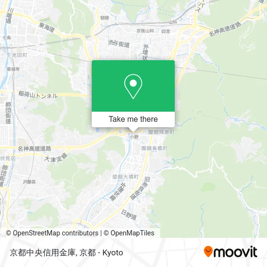 京都中央信用金庫 map