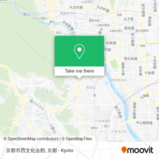 京都市西文化会館 map