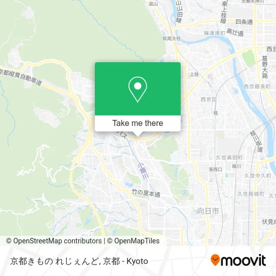 京都きもの れじぇんど map