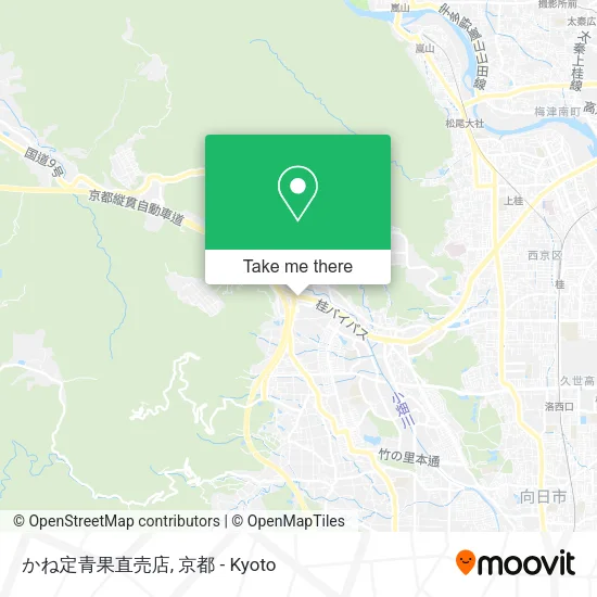 かね定青果直売店 map