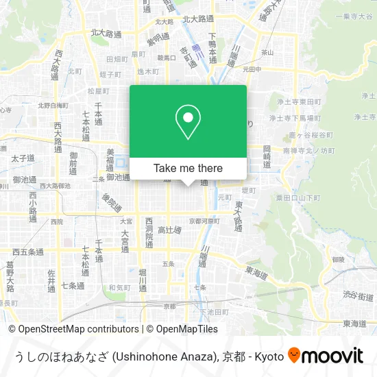 うしのほねあなざ (Ushinohone Anaza) map